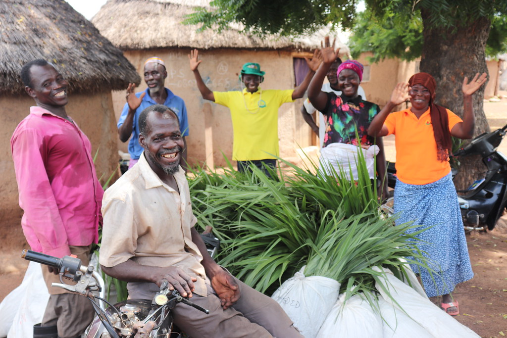 Livestock farmers at Duko express gratitude to AR. Photo credit- Wilhelmina Ofori Duah -IITA
